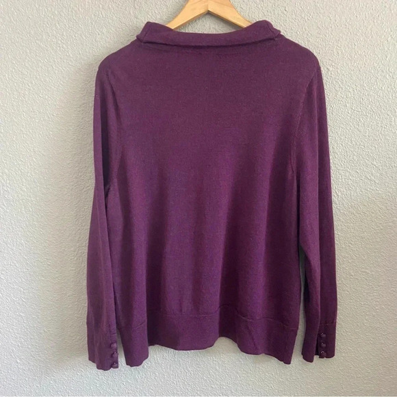 Talbots Petite Luxury Pure Merino Wool Turtleneck Sweater Size 3XP - Picture 2 of 4